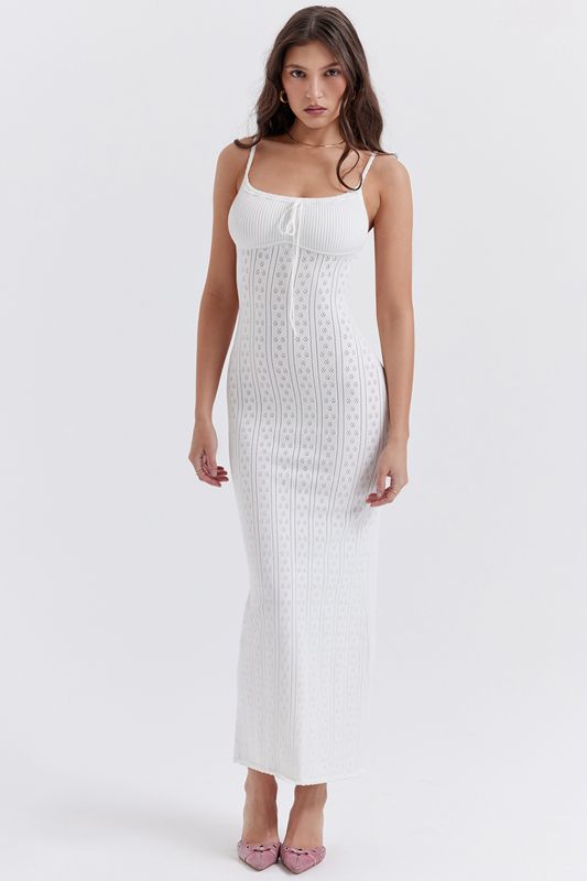 White House Of Cb Knit Maxi Dress | KBA-826437