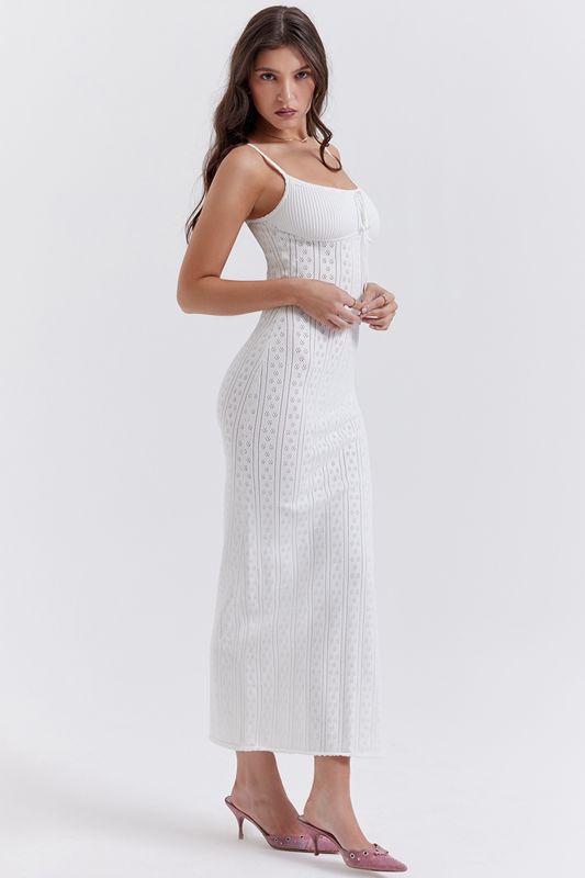 White House Of Cb Knit Maxi Dress | KBA-826437