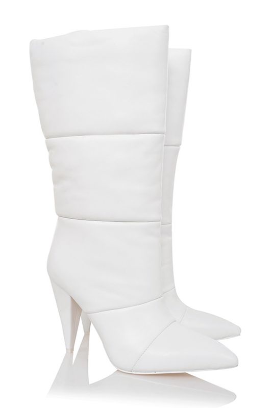 White House Of Cb Leather Puffa Boots | RXC-954123