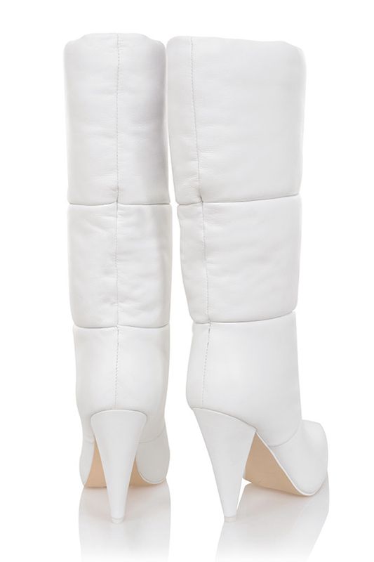 White House Of Cb Leather Puffa Boots | RXC-954123