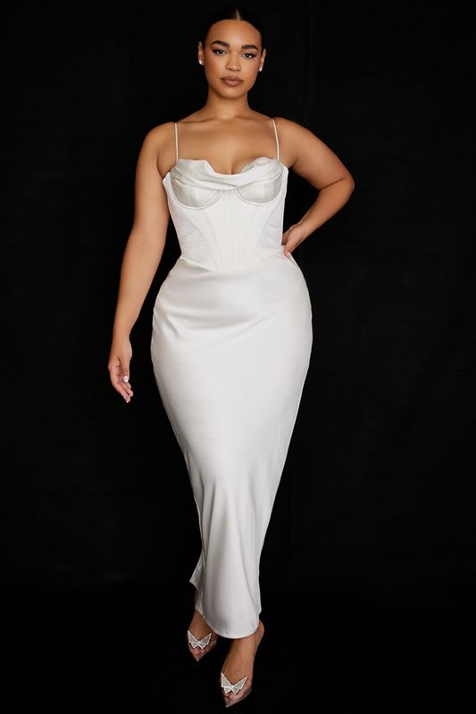 White House Of Cb Maxi  Dress | QIO-096542