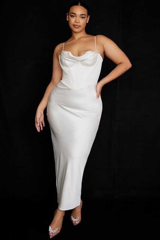 White House Of Cb Maxi  Dress | QIO-096542