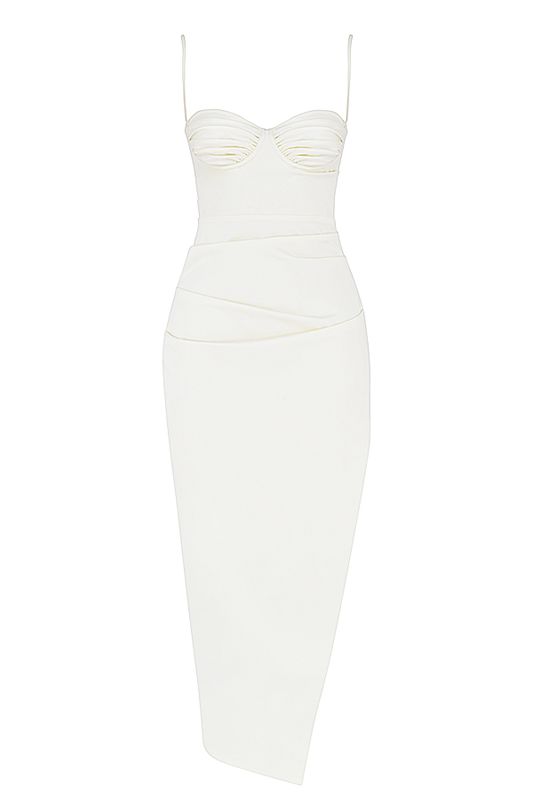 White House Of Cb Satin  Dress | PSE-728610