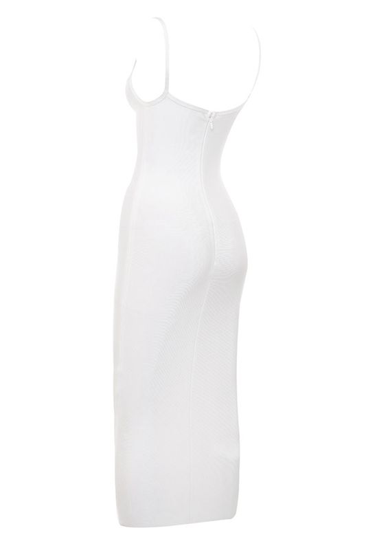 White House Of Cb Sweetheart Neckline Dress | XWS-074618