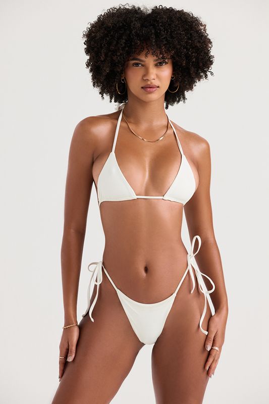 White House Of Cb Tie Side Bikini Bottoms | THM-715403