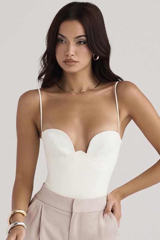 White House Of Cb Underwired  Bodysuit | DLW-269375