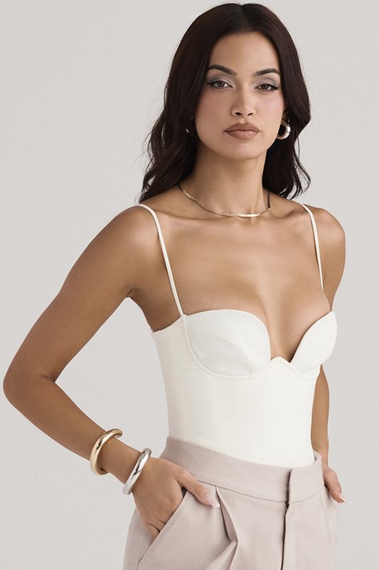 White House Of Cb Underwired  Bodysuit | DLW-269375