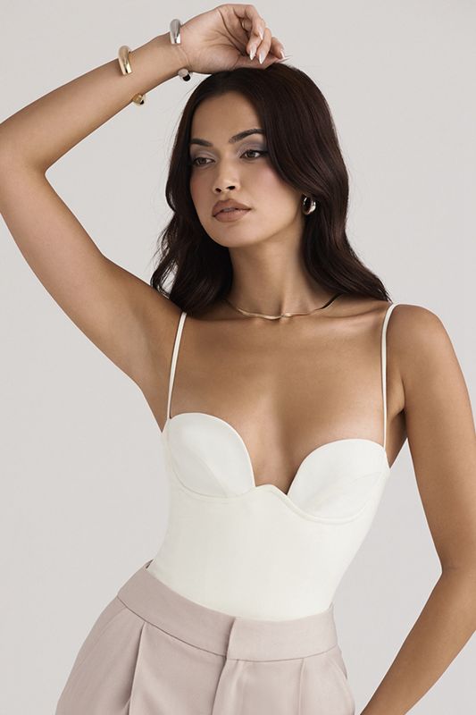 White House Of Cb Underwired  Bodysuit | DLW-269375